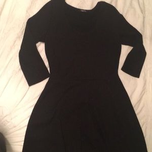 Rue 21 simple black dress knee length